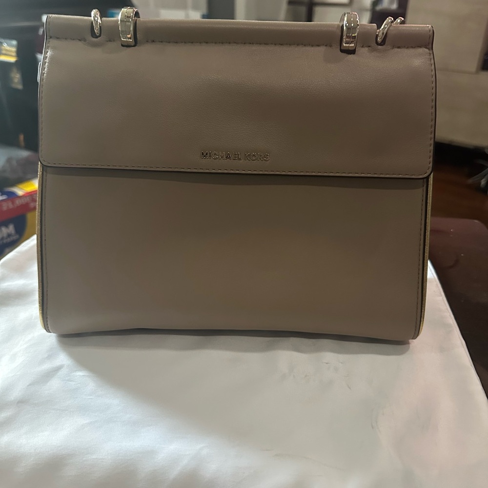 Michael Kors Tan Leather Women's Bag